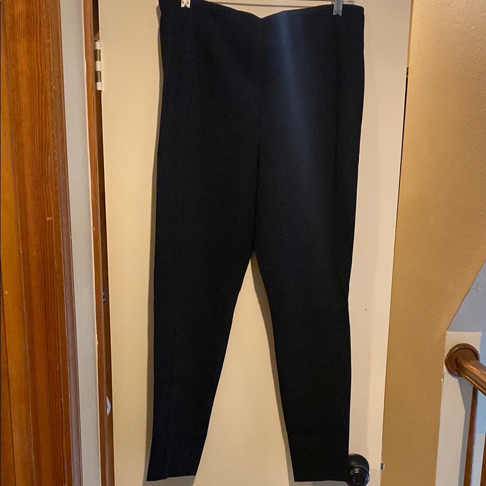 Black High-Waisted Pants
